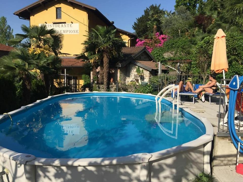 Ferienwohnung Antico Sempione Glicine Cannobio Exterior foto